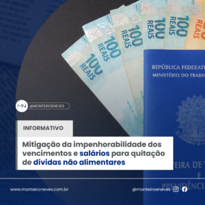 Da mitigação da impenhorabilidade dos vencimentos e salários para quitação de dívidas não alimentares