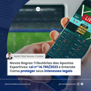 A lei nº 14.790/2023 e a tributação das apostas esportivas